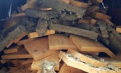 Lana mineral usado sin compactar