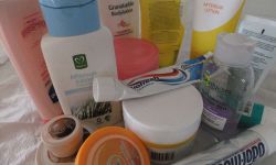 Variación de cosméticos antes de compactar